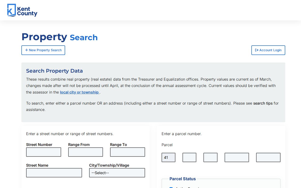 Gaines Township residents directory Kent County property search